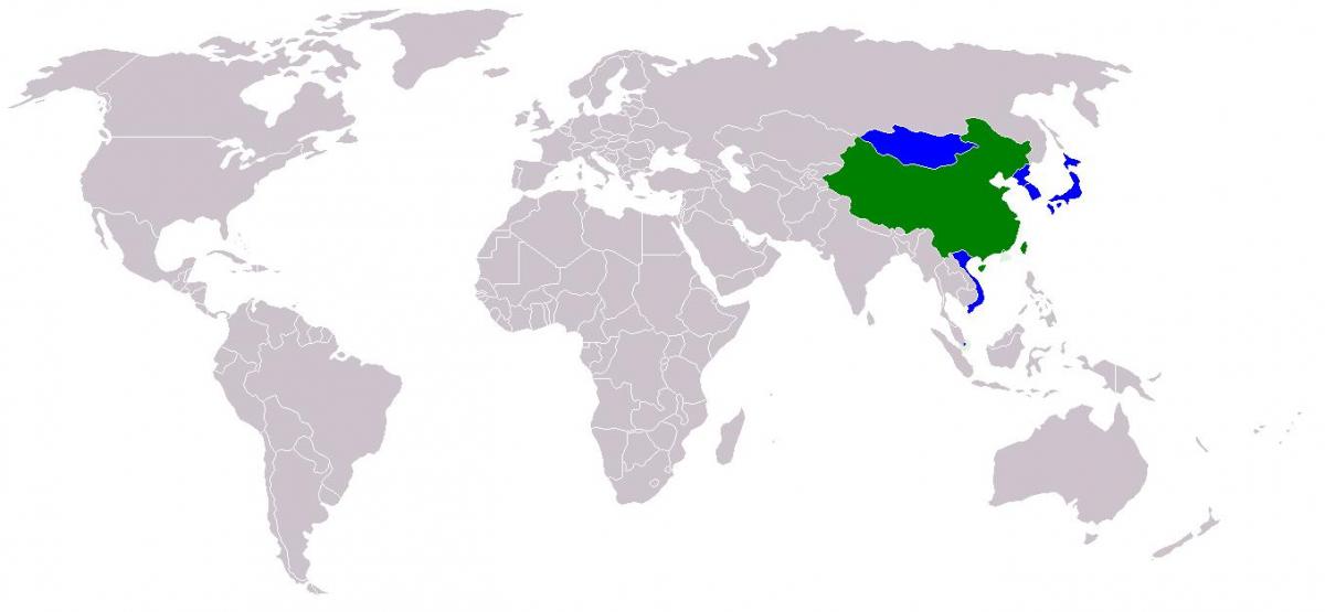 Ταϊβάν χάρτη στην κινεζική έκδοση