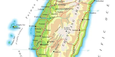 Ταϊβάν highway χάρτης
