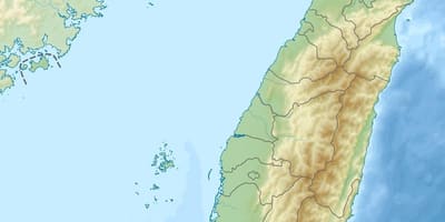 Χάρτης της Ταϊβάν νησί