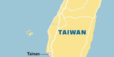 Ταϊβάν, tainan χάρτης